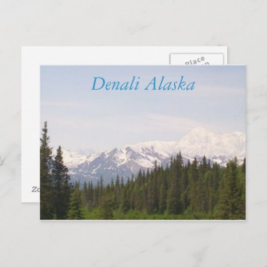 Denali, Denali Alaska Briefkaart (Voorkant / Achterkant)