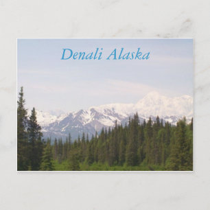 Denali, Denali Alaska Briefkaart
