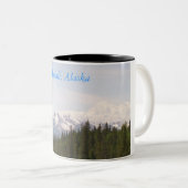 Denali, Denali, Alaska Tweekleurige Koffiemok (Voorkant rechts)