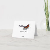 Denali Express Alaska Train Vacation Fotografie Bedankkaart (Achterkant)