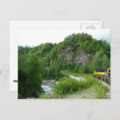 Denali Express Alaska Train Vacation Fotografie Briefkaart (Voorkant / Achterkant)