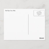 Denali Express Alaska Train Vacation Fotografie Briefkaart (Achterkant)