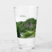 Denali Express Alaska Train Vacation Fotografie Glas (Achterkant)