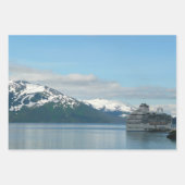 Denali Express Alaska Train Vacation Fotografie Inpakpapier Vel (Voorkant 2)