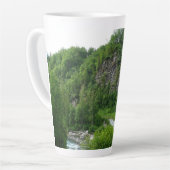 Denali Express Alaska Train Vacation Fotografie Latte Mok (Linkerhoek)
