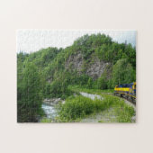 Denali Express Alaska Train Vacation Fotografie Legpuzzel (Horizontaal)