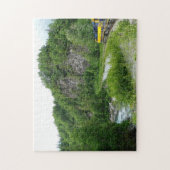 Denali Express Alaska Train Vacation Fotografie Legpuzzel (Verticaal)