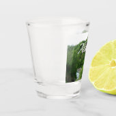 Denali Express Alaska Train Vacation Fotografie Shot Glas (Links)