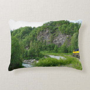 Denali Express Alaska Trein Vakantie Fotografie Accent Kussen