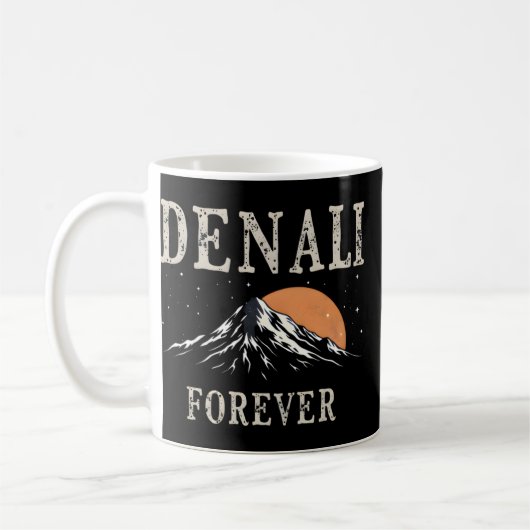 Denali Forever – Alaska Mountain Range Graphic Koffiemok (Links)