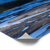 Denali-gebergte Poster (Hoek)