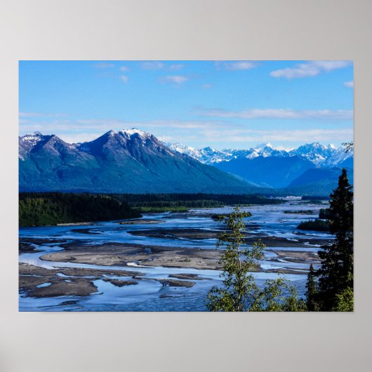 Denali-gebergte Poster (Voorkant)