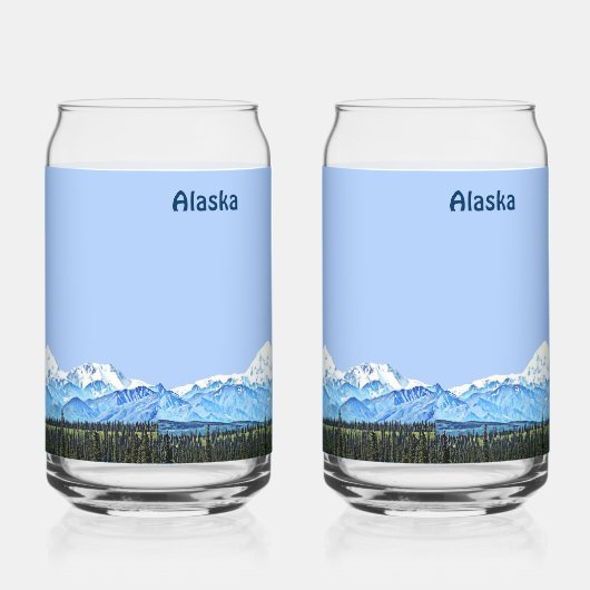 Denali (McKinley) Blikvorm Glas (Rechts)