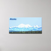 Denali (McKinley) Canvas Afdruk (Voorkant)