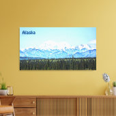 Denali (McKinley) Canvas Afdruk (Insitu (Woonkamer))