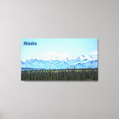 Denali (McKinley) Canvas Afdruk (Voorkant)
