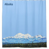 Denali (McKinley) Douchegordijn (Voorkant)