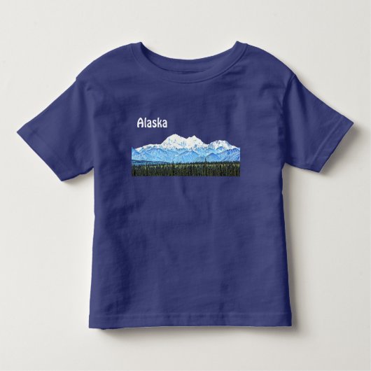 Denali (McKinley) Kinder Shirts (Voorkant)