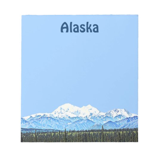 Denali (McKinley) Notitieblok (Voorkant)