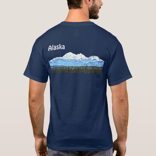 Denali (McKinley) T-shirt (Achterkant)