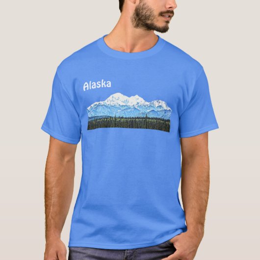 Denali (McKinley) T-shirt (Voorkant)