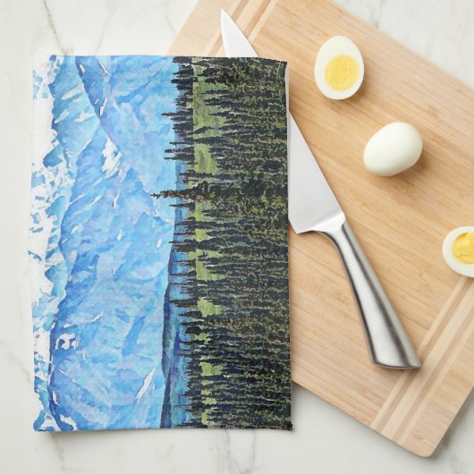 Denali (McKinley) Theedoek (Quarter Fold)