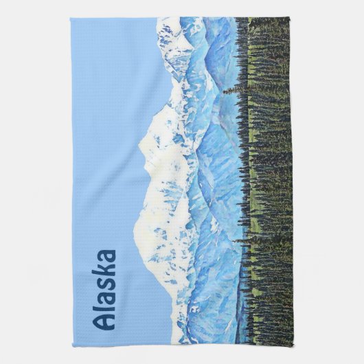 Denali (McKinley) Theedoek (Verticaal)