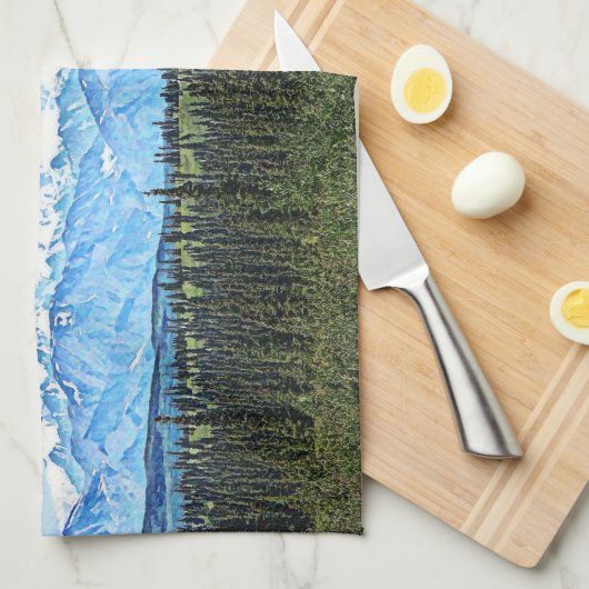 Denali (McKinley) Theedoek (Quarter Fold)