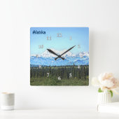 Denali (McKinley) Vierkante Klok (Huis)