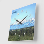 Denali (McKinley) Vierkante Klok (Hoek)