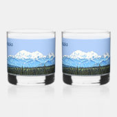 Denali (McKinley) Whisky Glas (Voorkant)