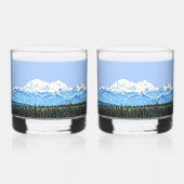 Denali (McKinley) Whisky Glas (Achterkant)