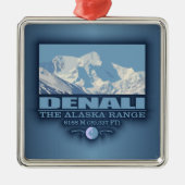 Denali Metalen Ornament (Voorkant)