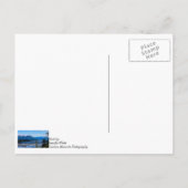 Denali Mountain Range Briefkaart (Achterkant)