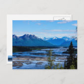 Denali Mountain Range Briefkaart (Voorkant / Achterkant)