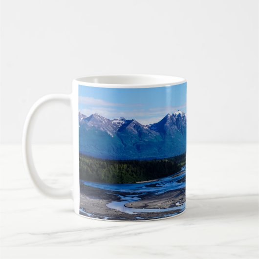 Denali Mountain Range Coffee Mok (Links)