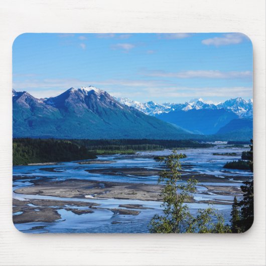 Denali Mountain Range Muismat (Voorkant)