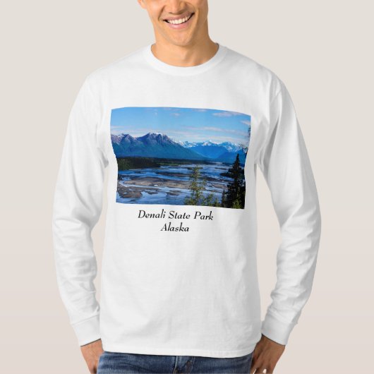 Denali Mountain Range T-shirt (Voorkant)