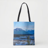 Denali Mountain Range Tote Bag (Voorkant)