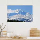 Denali / Mt McKinley Alaska Poster (Keuken)
