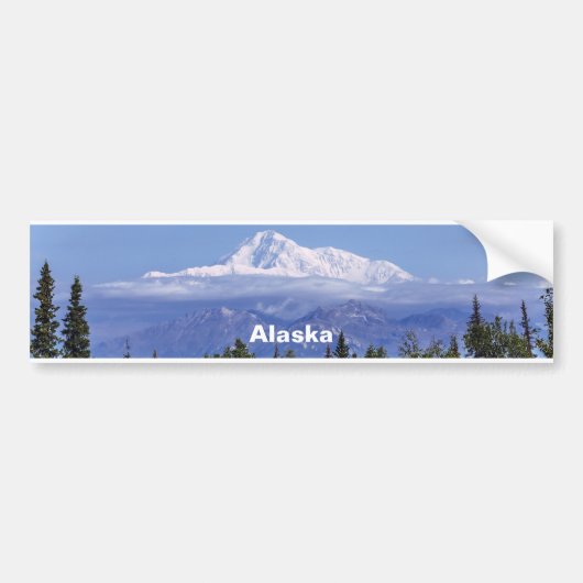 Denali (Mt. McKinley) Bumpersticker (Voorkant)