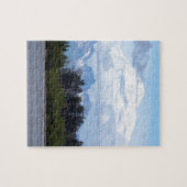 Denali, Mt McKinley, uit de rivier de Alaska, VS 1 Legpuzzel (Horizontaal)