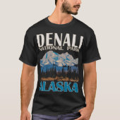 Denali, Nationaal Park, Alaska T-shirt (Voorkant)