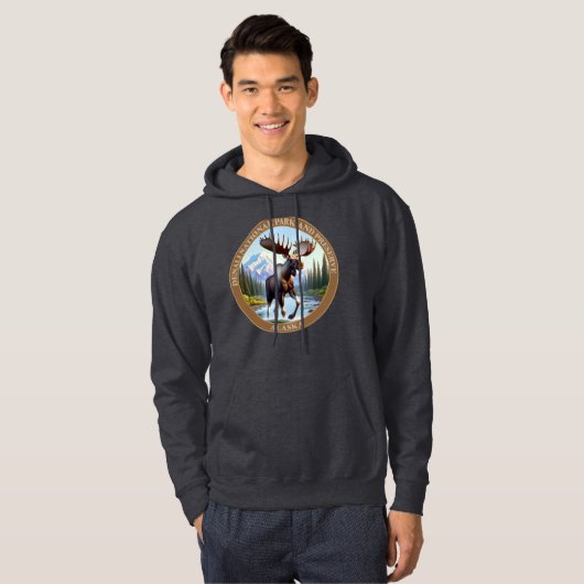Denali Nationaal Park en Preserve Alaska Hoodie (Voorkant volledig)