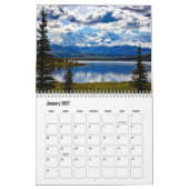 Denali Nationaal Park en Preserve-Alaska Kalender (Jan 2027)