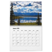Denali Nationaal Park en Preserve-Alaska Kalender (Jan 2026)