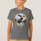 Denali Nationaal Park en Preserve Alaska T-shirt (Voorkant)