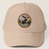Denali Nationaal Park en Preserve Alaska Trucker Pet (Voorkant)