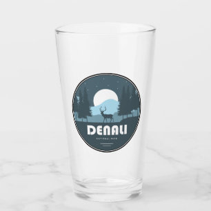 Denali Nationaal Park Herten Glas