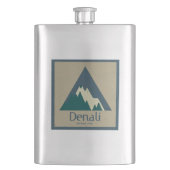 Denali Nationaal Park Rustiek Flacon (Voorkant)